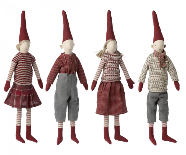 Maileg nisse, medium pixy 2022, (velg variant)