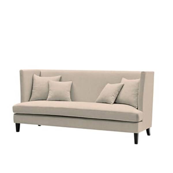 Spisestuesofa / loveseat DENVER 230cm lin kalk La vita è Bella interiør