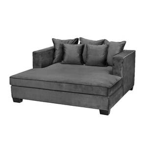 Bilde av Daybed Vancouver velour dark grey
